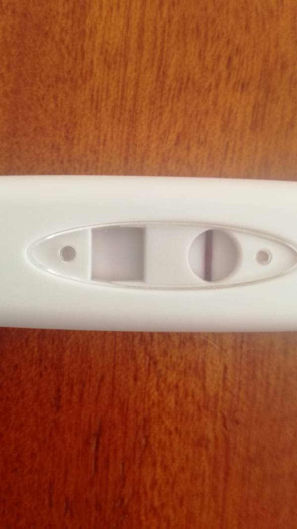 Home Pregnancy Test, 17 Days Post Ovulation, FMU, Cycle Day 34