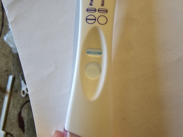 Equate One Step Pregnancy Test, 14 Days Post Ovulation, FMU, Cycle Day 35