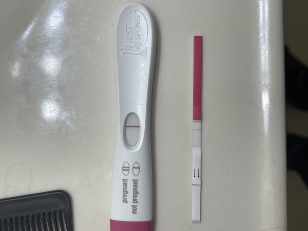 First Response Early Pregnancy Test, 6 Days Post Ovulation, Cycle Day 33