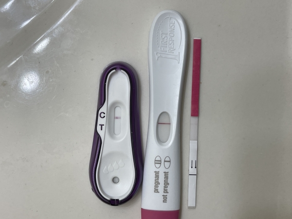 Home Pregnancy Test, 8 Days Post Ovulation