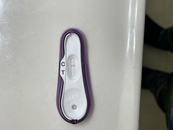 Home Pregnancy Test, 8 Days Post Ovulation