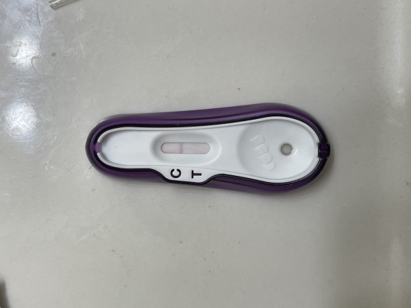 Home Pregnancy Test, 8 Days Post Ovulation