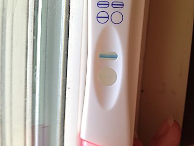 Walgreens One Step Pregnancy Test, 6 Days Post Ovulation, FMU