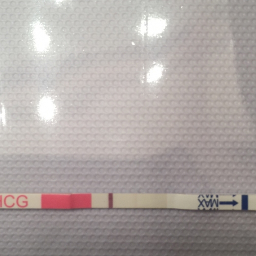 Clinical Guard Pregnancy Test, 10 Days Post Ovulation, Cycle Day 27