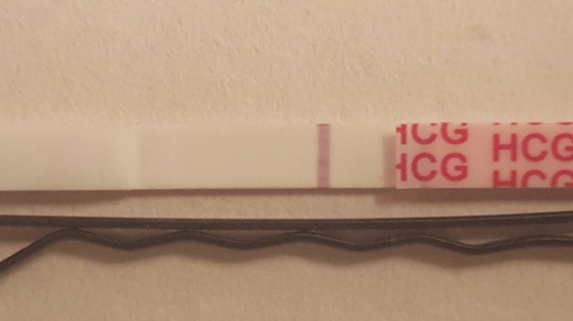 Wondfo Test Strips Pregnancy Test, 11 Days Post Ovulation, Cycle Day 39