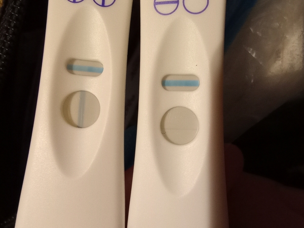 Equate One Step Pregnancy Test, Cycle Day 40