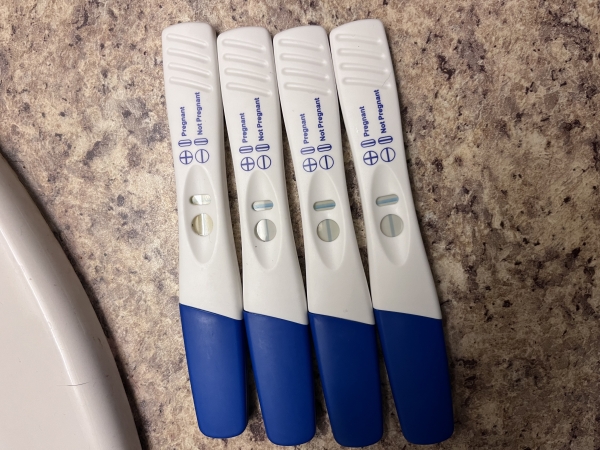 CVS One Step Pregnancy Test, 10 Days Post Ovulation