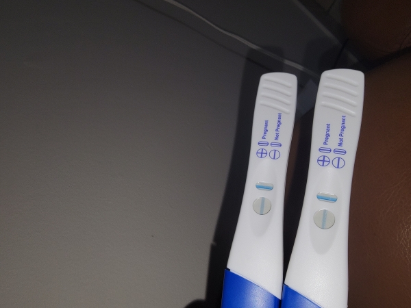 CVS One Step Pregnancy Test, Cycle Day 29