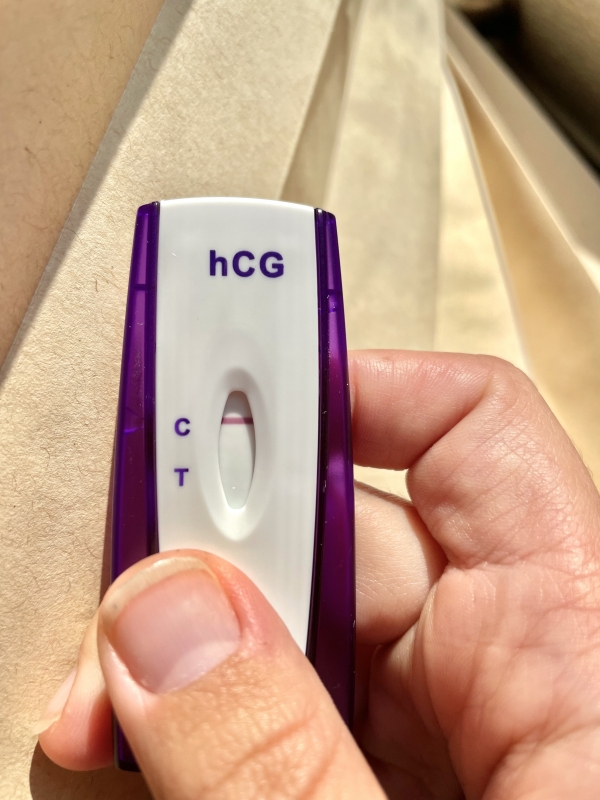 First Signal One Step Pregnancy Test, 12 Days Post Ovulation, FMU