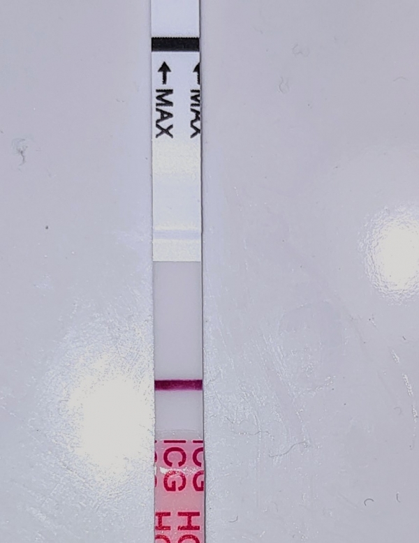 Wondfo Test Strips Pregnancy Test, 6 Days Post Ovulation, FMU