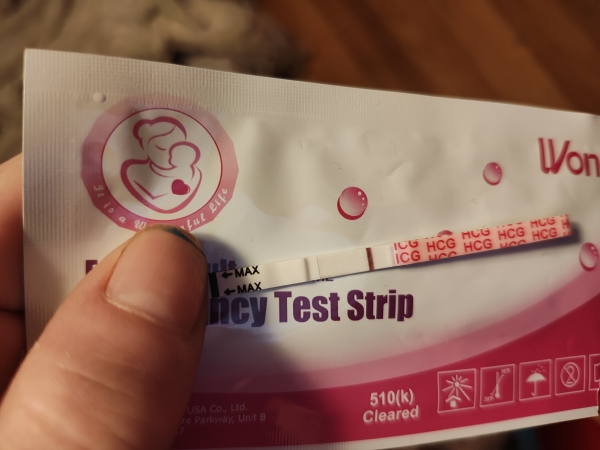 Wondfo Test Strips Pregnancy Test, 6 Days Post Ovulation