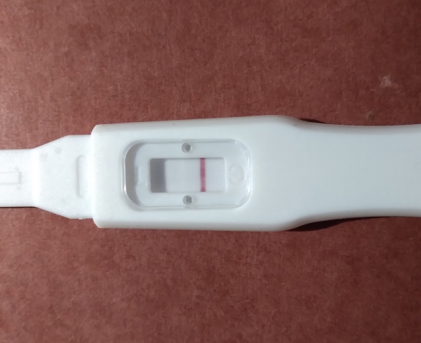 Walgreens One Step Pregnancy Test, 8 Days Post Ovulation