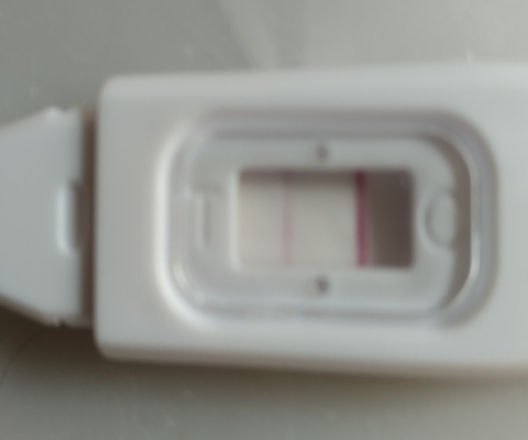 Walgreens One Step Pregnancy Test, 11 Days Post Ovulation, FMU