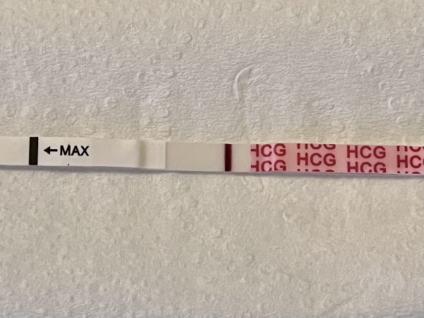 Wondfo Test Strips Pregnancy Test, 13 Days Post Ovulation