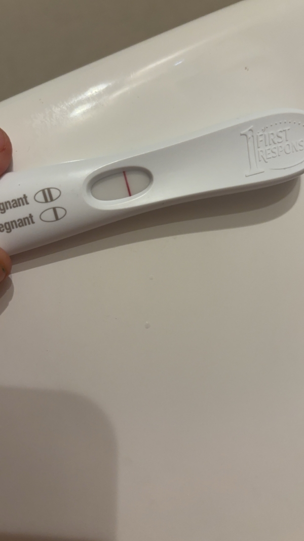 First Response Early Pregnancy Test, Cycle Day 25