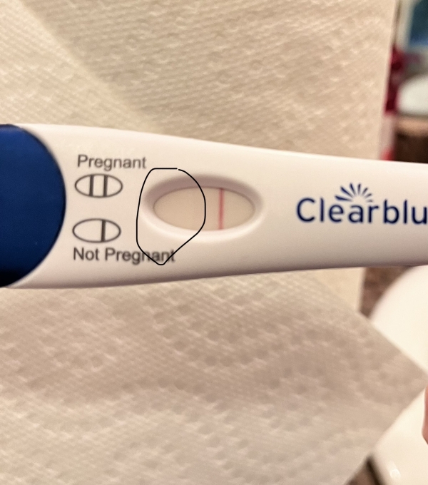 Clearblue Advanced Pregnancy Test, 8 Days Post Ovulation