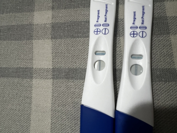 Walgreens One Step Pregnancy Test, 6 Days Post Ovulation, FMU, Cycle Day 30