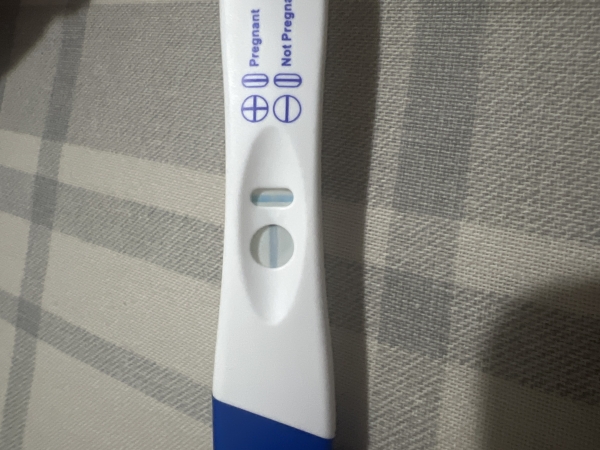 Walgreens One Step Pregnancy Test, 7 Days Post Ovulation, FMU, Cycle Day 30