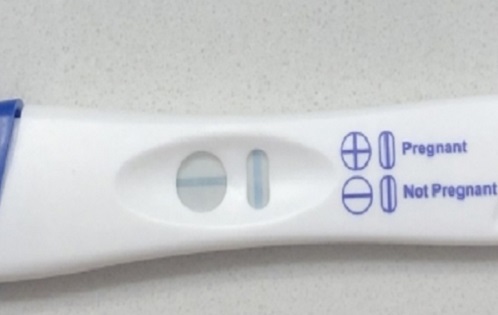 Walgreens One Step Pregnancy Test, 8 Days Post Ovulation