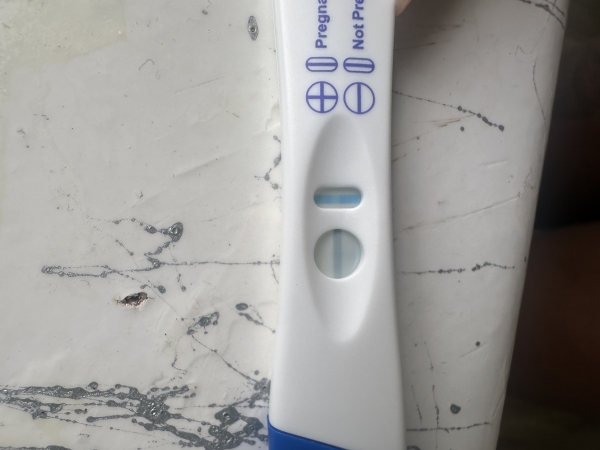 Walgreens One Step Pregnancy Test, 12 Days Post Ovulation