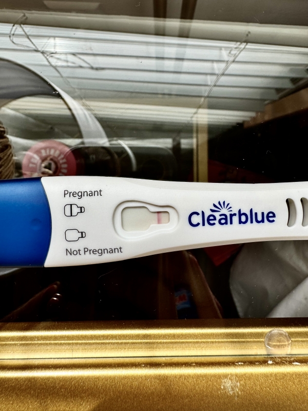 Clearblue Plus Pregnancy Test, 10 Days Post Ovulation