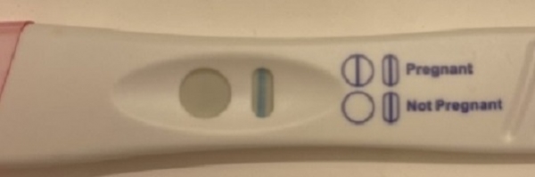 CVS One Step Pregnancy Test, 9 Days Post Ovulation