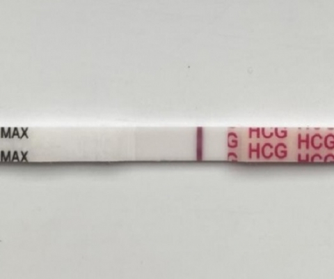AccuMed Pregnancy Test, 8 Days Post Ovulation, FMU