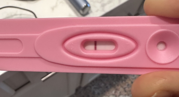 New Choice (Dollar Tree) Pregnancy Test, 10 Days Post Ovulation, FMU