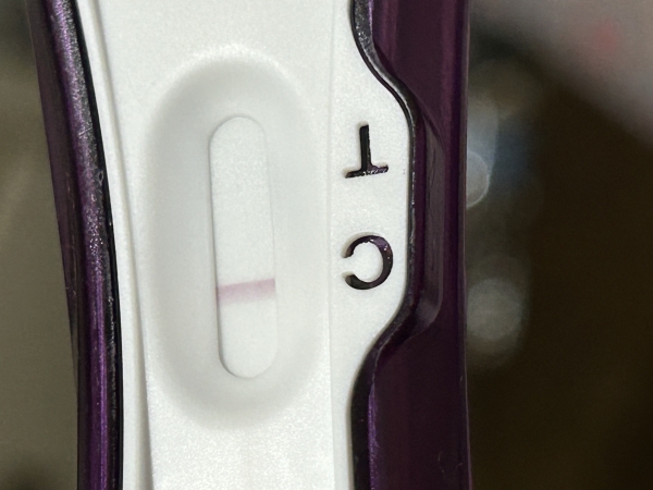 First Signal One Step Pregnancy Test, 17 Days Post Ovulation, Cycle Day 29