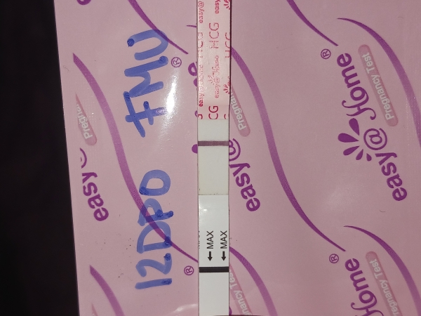 Easy-At-Home Pregnancy Test, 12 Days Post Ovulation, FMU