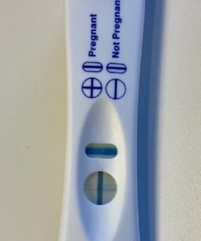 CVS One Step Pregnancy Test, 15 Days Post Ovulation, FMU