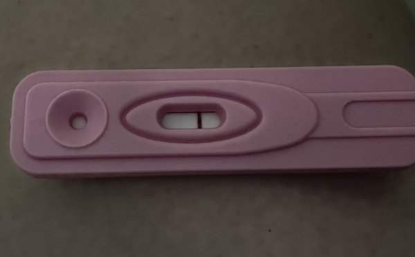 New Choice (Dollar Tree) Pregnancy Test, 13 Days Post Ovulation, Cycle Day 27