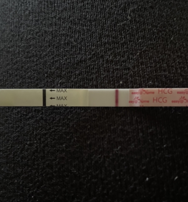 Easy-At-Home Pregnancy Test, 9 Days Post Ovulation