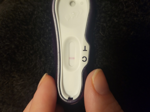 Babi One Step Pregnancy Test, 8 Days Post Ovulation, FMU, Cycle Day 22