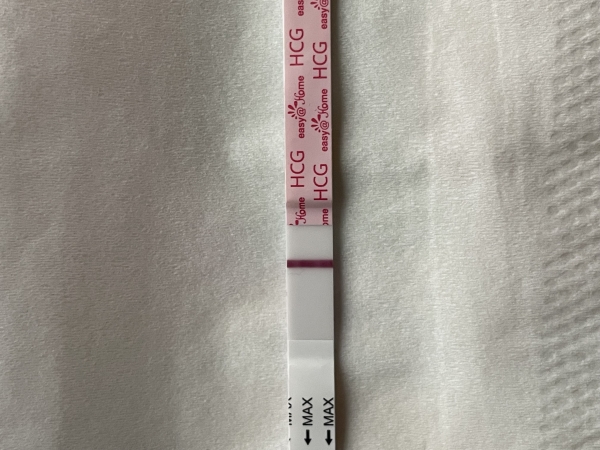 Easy-At-Home Pregnancy Test, 8 Days Post Ovulation