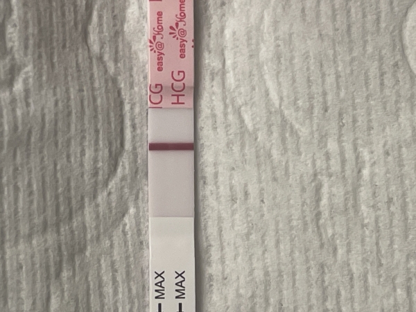 Easy-At-Home Pregnancy Test, 8 Days Post Ovulation