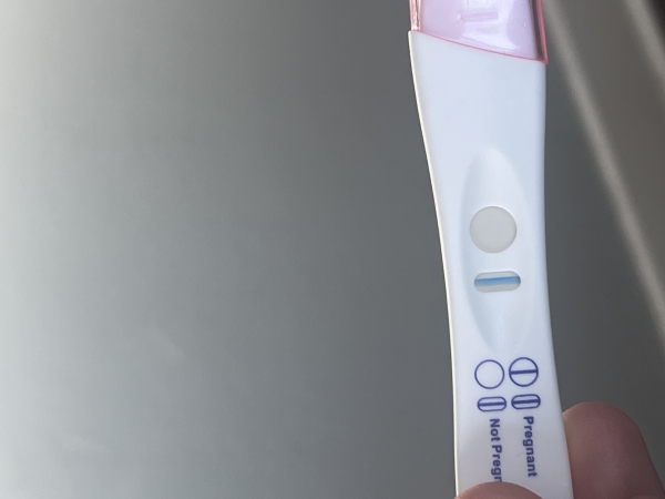 Generic Pregnancy Test, 8 Days Post Ovulation, FMU, Cycle Day 23