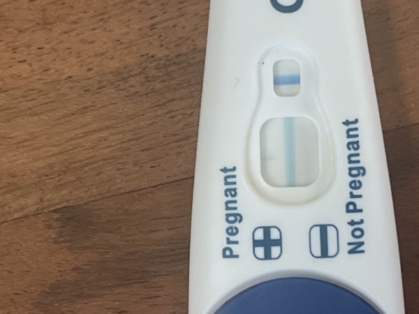 Clearblue Plus Pregnancy Test, 8 Days Post Ovulation, FMU, Cycle Day 23