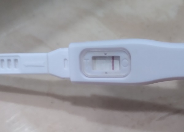 DG One Step Pregnancy Test, 8 Days Post Ovulation, FMU