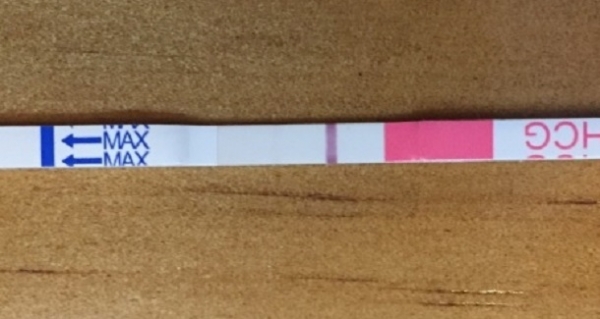 Clinical Guard Pregnancy Test, 10 Days Post Ovulation, Cycle Day 25