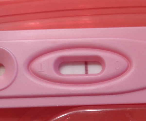 VeriQuick Pregnancy Test, 12 Days Post Ovulation, FMU, Cycle Day 27