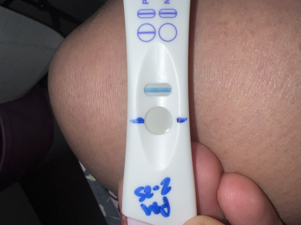 CVS One Step Pregnancy Test, 6 Days Post Ovulation, FMU