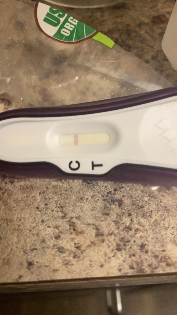 Equate One Step Pregnancy Test, 11 Days Post Ovulation, Cycle Day 45