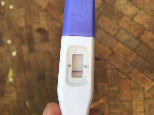 Generic Pregnancy Test, 12 Days Post Ovulation, FMU, Cycle Day 31