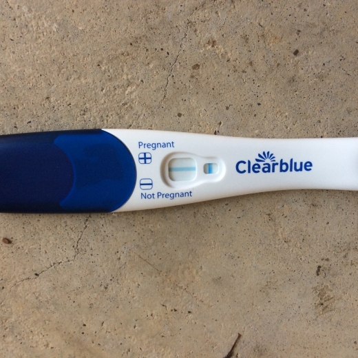 Clearblue Plus Pregnancy Test, 21 Days Post Ovulation, Cycle Day 45