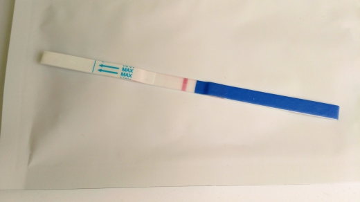 Home Pregnancy Test, 15 Days Post Ovulation, Cycle Day 30