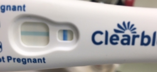 Clearblue Advanced Pregnancy Test, 10 Days Post Ovulation, Cycle Day 28