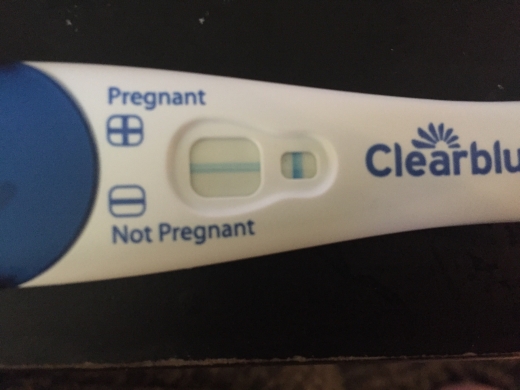 Clearblue Plus Pregnancy Test, 15 Days Post Ovulation, Cycle Day 29