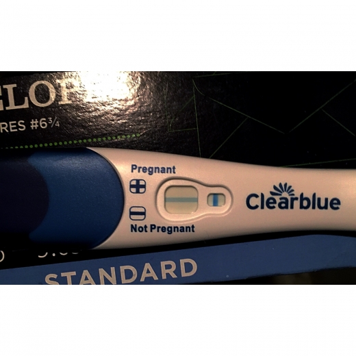 Clearblue Plus Pregnancy Test, Cycle Day 45