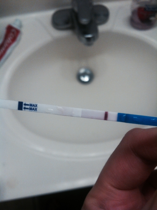 Wondfo Test Strips Pregnancy Test, Cycle Day 19